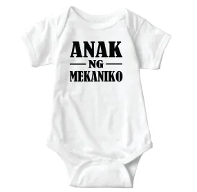 Baby Statement Onesies - Anak ng Mekaniko
