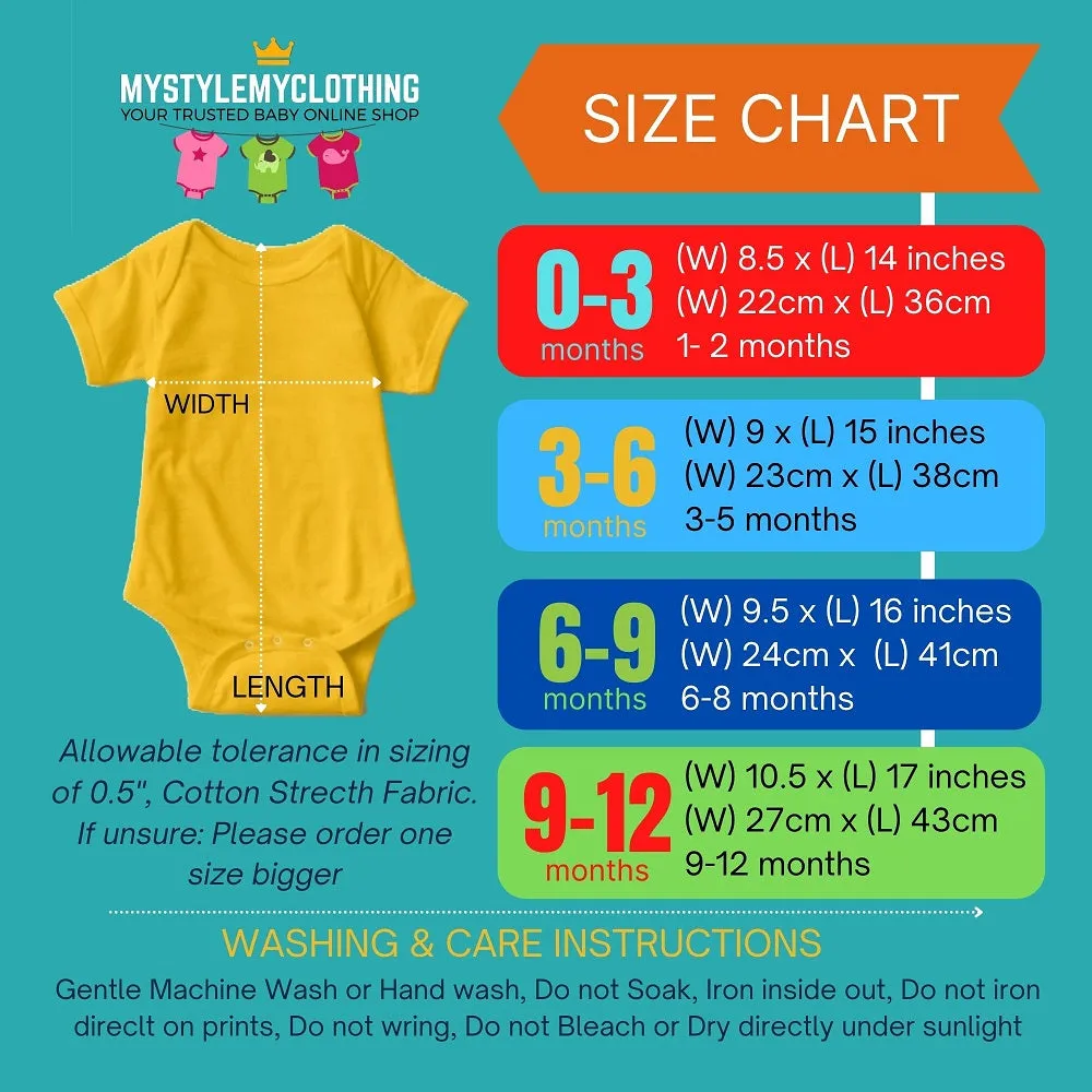 Baby Statement Onesies - Little Mister Romeo Navy Blue
