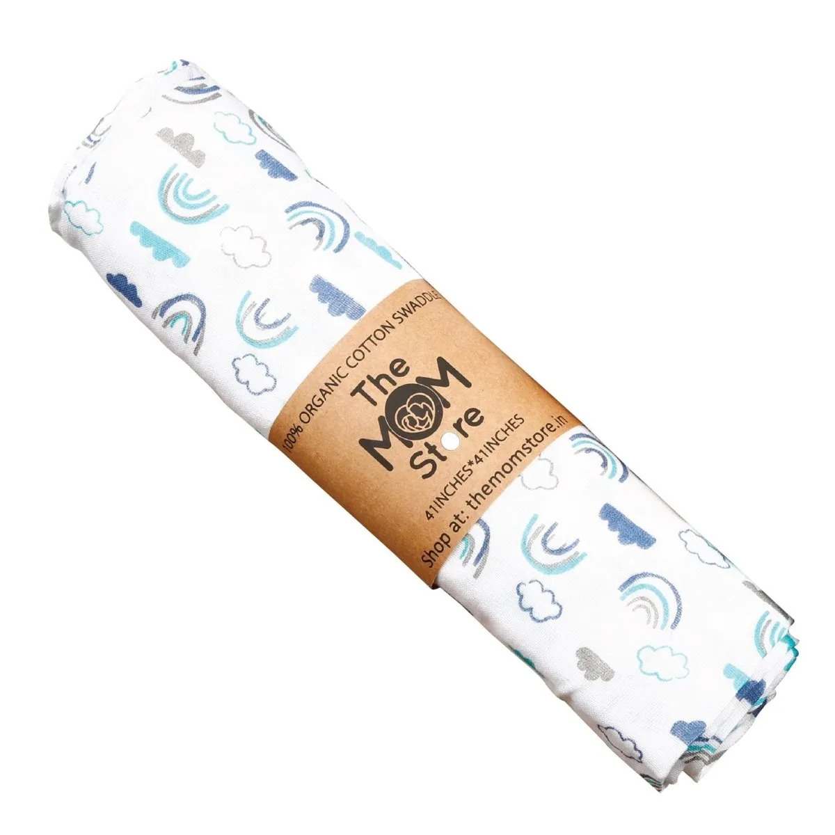 Baby Swaddle Wrap- Happy Rainbow